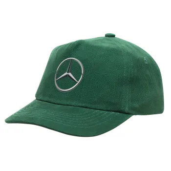 mercedes, Children's Baseball Cap, 100% Cotton Drill, GREEN (COTTON, CHILDREN'S, ONE SIZE)