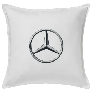 mercedes, Sofa cushion White 50x50cm includes filling