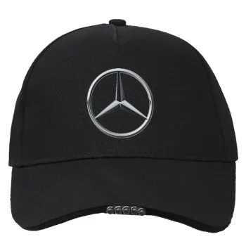 mercedes, Work & Activity LED Light Cap – Perfect for Night & Low Light Conditions (100% COTTON, ADULT, UNISEX)
