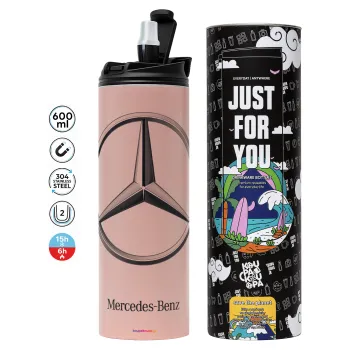 mercedes, Tumbler stainless steel PINK 600ml