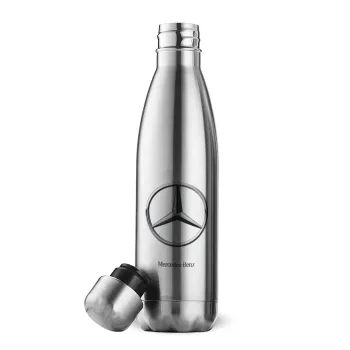 mercedes, Inox (Stainless steel) double-walled metal mug, 500ml