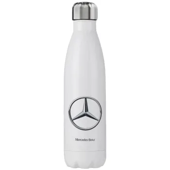 mercedes, Μεταλλικό παγούρι θερμός (Stainless steel), διπλού τοιχώματος, 750ml