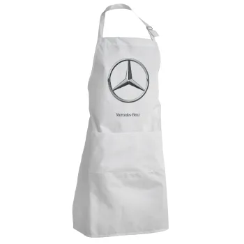 mercedes, Adult Chef Apron (with sliders and 2 pockets)