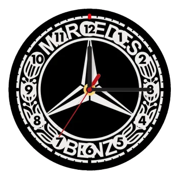 mercedes, Ρολόι τοίχου ξύλινο (20cm)