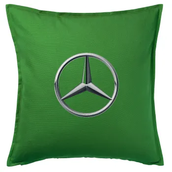 mercedes, Sofa cushion Green 50x50cm includes filling