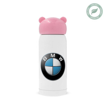 BMW, Ροζ ανοξείδωτο παγούρι θερμό (Stainless steel), 320ml
