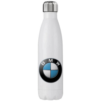 BMW, Μεταλλικό παγούρι θερμός (Stainless steel), διπλού τοιχώματος, 750ml