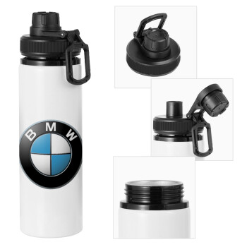 BMW, Μεταλλικό παγούρι νερού με καπάκι ασφαλείας, αλουμινίου 850ml