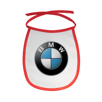 BMW, Σαλιάρα μωρού αλέκιαστη με κορδόνι Κόκκινη
