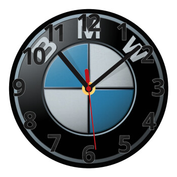 BMW, Ρολόι τοίχου γυάλινο (20cm)