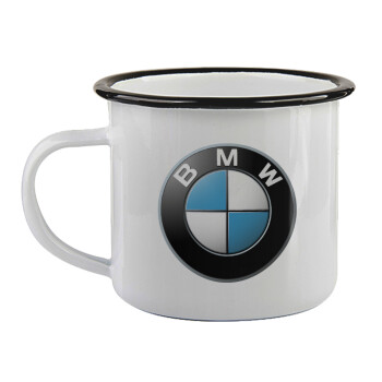 BMW, Κούπα εμαγιέ με μαύρο χείλος 360ml