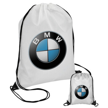 BMW, Τσάντα πουγκί με μαύρα κορδόνια (1 τεμάχιο)