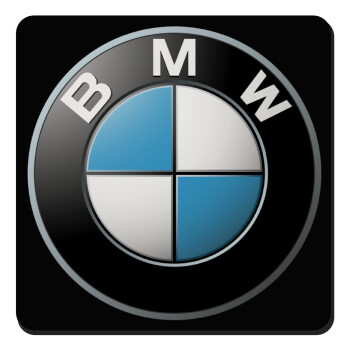 BMW, Τετράγωνο μαγνητάκι ξύλινο 9x9cm