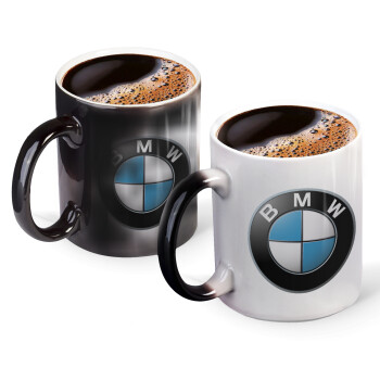 BMW, Κούπα Μαγική, κεραμική, 330ml που αλλάζει χρώμα με το ζεστό ρόφημα (1 τεμάχιο)
