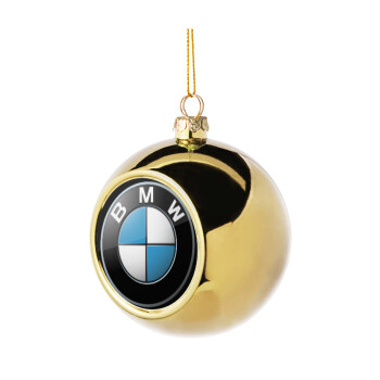 BMW, Χριστουγεννιάτικη μπάλα δένδρου Χρυσή 8cm