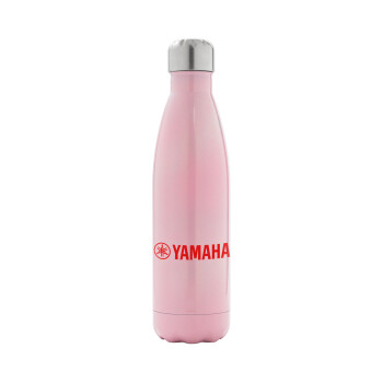 Yamaha, Metal mug thermos Pink Iridiscent (Stainless steel), double wall, 500ml