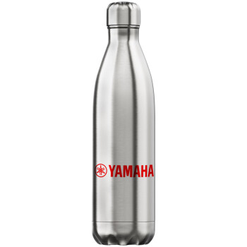 Yamaha, Μεταλλικό παγούρι θερμός Inox (Stainless steel), διπλού τοιχώματος, 750ml