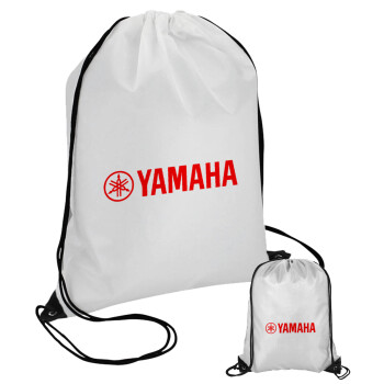 Yamaha, Τσάντα πουγκί με μαύρα κορδόνια 45χ35cm (1 τεμάχιο)