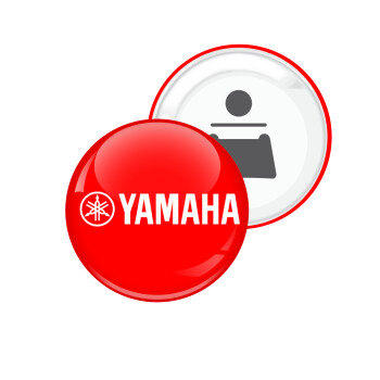 Yamaha, Μαγνητάκι και ανοιχτήρι μπύρας στρογγυλό διάστασης 5,9cm
