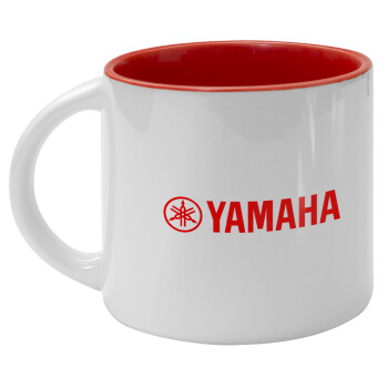 Yamaha, Κούπα κεραμική 400ml Λευκή/Κόκκινη