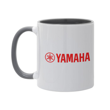 Yamaha, Κούπα χρωματιστή γκρι, κεραμική, 330ml