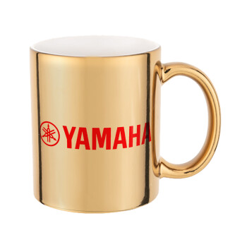 Yamaha, Κούπα κεραμική, χρυσή καθρέπτης, 330ml