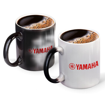 Yamaha, Κούπα Μαγική, κεραμική, 330ml που αλλάζει χρώμα με το ζεστό ρόφημα (1 τεμάχιο)
