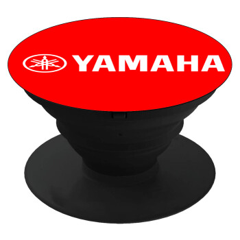 Yamaha, Pop Socket Μαύρο Βάση Στήριξης Κινητού στο Χέρι