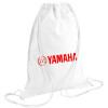 Backpack pouch GYMBAG white (28x40cm)