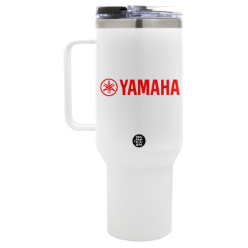 Yamaha, Mega Stainless steel Tumbler with lid, double wall 1,2L