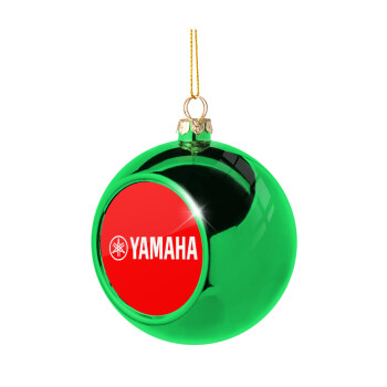 Yamaha, Χριστουγεννιάτικη μπάλα δένδρου Πράσινη 8cm