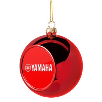 Yamaha, Χριστουγεννιάτικη μπάλα δένδρου Κόκκινη 8cm