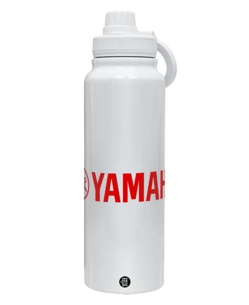Yamaha — 1L Stainless Steel Thermal Bottle with Phone Holder & Double Wall Insulation