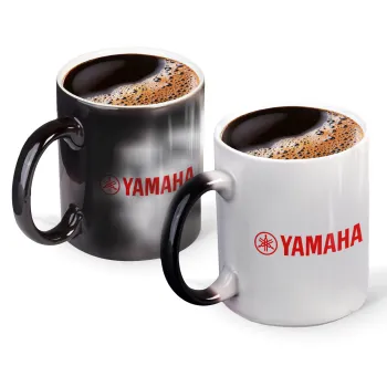 Yamaha, Κούπα Μαγική, κεραμική, 330ml που αλλάζει χρώμα με το ζεστό ρόφημα