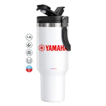 Yamaha, Mega Stainless steel Tumbler with lid, double wall 1,2L