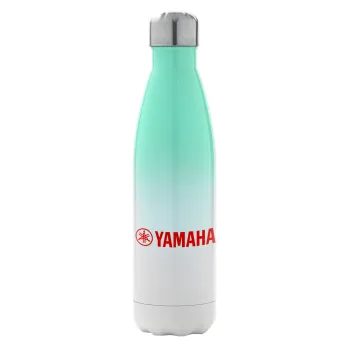 Yamaha, Metal mug thermos Green/White (Stainless steel), double wall, 500ml