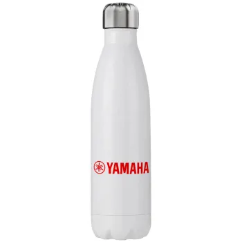 Yamaha, Μεταλλικό παγούρι θερμός (Stainless steel), διπλού τοιχώματος, 750ml
