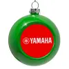 Green Christmas tree ornament bauble 8cm