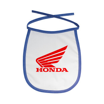 Honda, Σαλιάρα μωρού αλέκιαστη με κορδόνι Μπλε