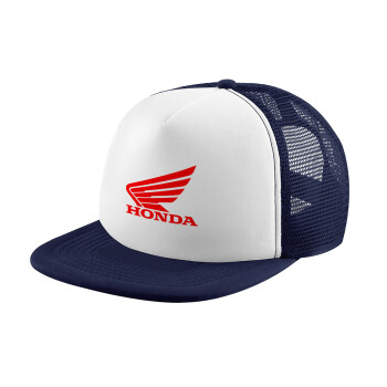 Honda, Καπέλο Soft Trucker με Δίχτυ Dark Blue/White 