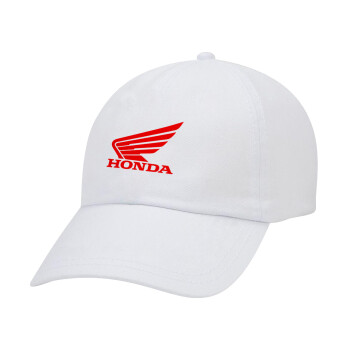 Honda, Καπέλο Baseball Λευκό (5-φύλλο, unisex)