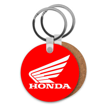 Honda, Μπρελόκ Ξύλινο στρογγυλό MDF Φ5cm