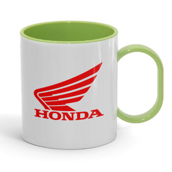Honda, Κούπα (πλαστική) (BPA-FREE) Polymer Πράσινη για παιδιά, 330ml