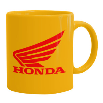 Honda, Κούπα, κεραμική κίτρινη, 330ml (1 τεμάχιο)