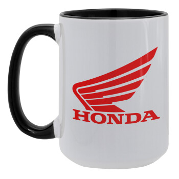 Honda, Κούπα Mega 15oz, κεραμική Μαύρη, 450ml