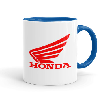 Honda, Mug colored blue, ceramic, 330ml