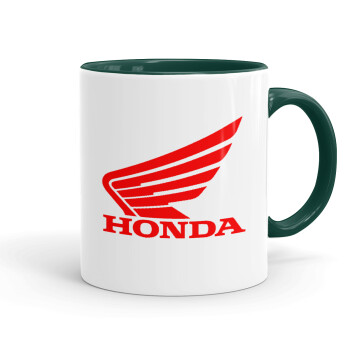 Honda, Κούπα χρωματιστή πράσινη, κεραμική, 330ml