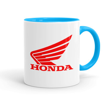 Honda, Mug colored light blue, ceramic, 330ml