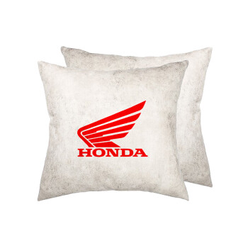 Honda, Μαξιλάρι καναπέ Δερματίνη Γκρι 40x40cm με γέμισμα