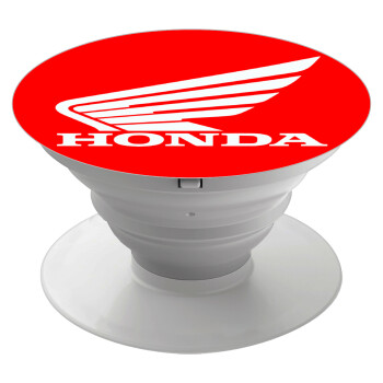 Honda, Phone Holders Stand  White Hand-held Mobile Phone Holder